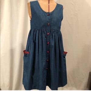 Vintage denim dress